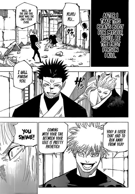 jujutsu kaisen chapter 221|Jujutsu Kaisen, Chapter 221